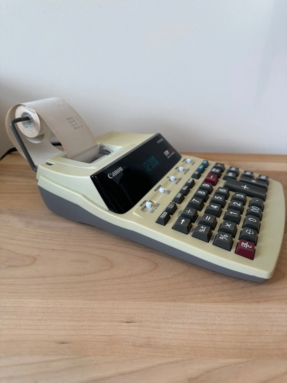 Canon Adding Machine P170-DH Printing Calculator 12 Digit 2 Color Printer - Picture 7 of 15
